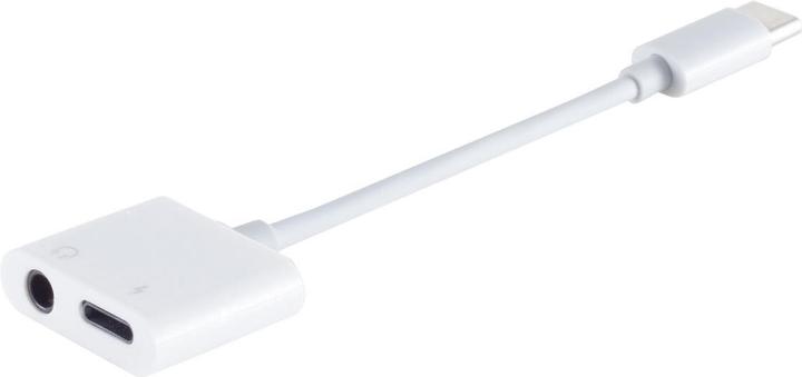 Produktbild Shiverpeaks BS14-05022 Handykabel Weiss 0,07 m USB C 3.5mm + USB C