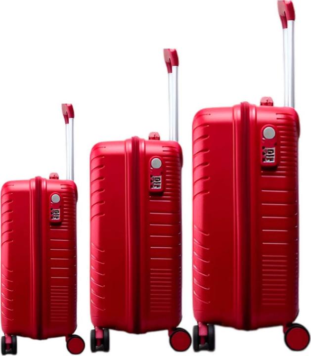 Produktbild Avizar 3er Hartschalenkoffer Chevron mit TSA-Schloss