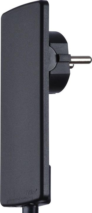 Produktbild Evoline 1510.0000.0100 Schutzkontakt-Flachstecker Kunststoff mit Aussteckhilfe 2