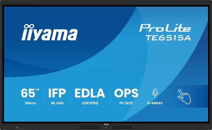 Image du produit iiyama LFD ProLite TE6515A-B1AG (3840 x 2160 pixels, 64.50")