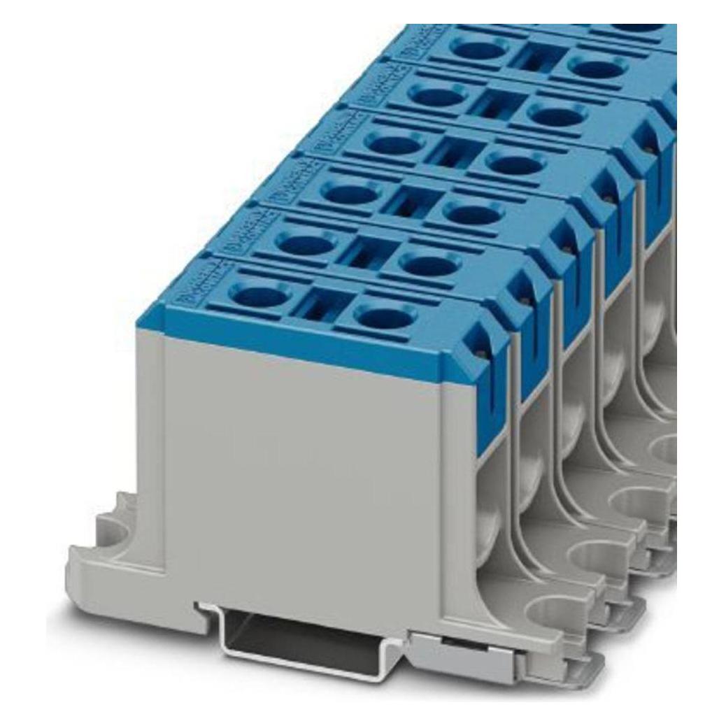 Phoenix Contact Hochstromklemme UBAL 50 BU, Elektronikkabel + Stecker, Blau