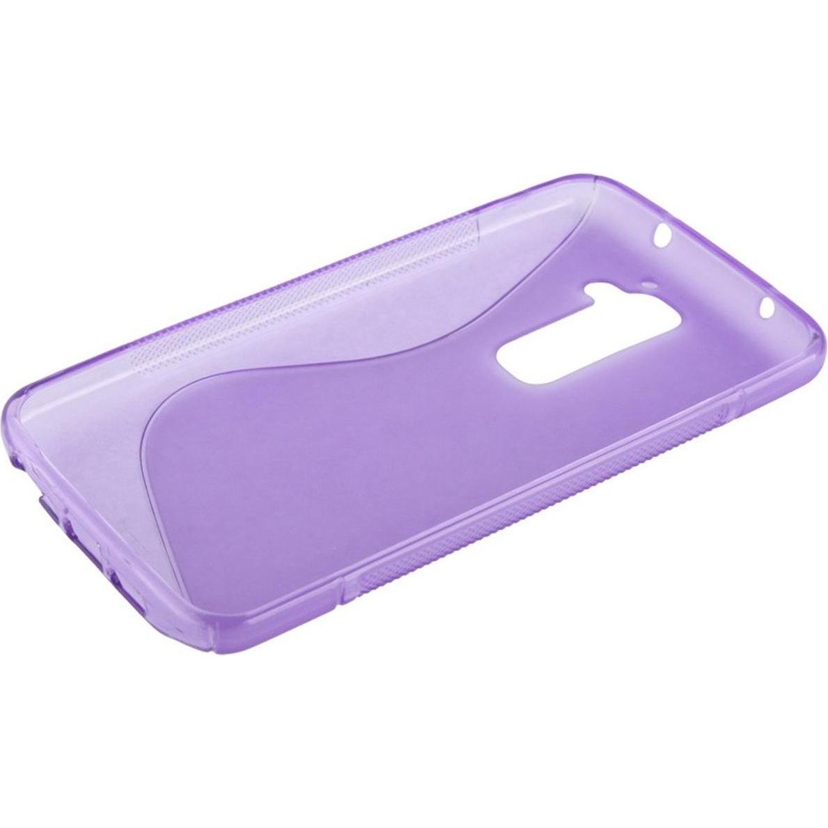 Thumbnail - König Design Handyhülle Schutz TPU für Handy LG Optimus G2 lila (Optimus G2), Smartphone Hülle, Violett