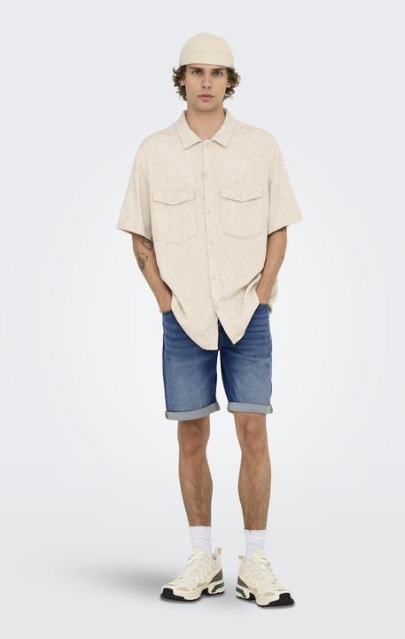 Produktbild Only & Sons Onsply Jog Mbd 0024 Ana Dnm Shorts Noos (M)