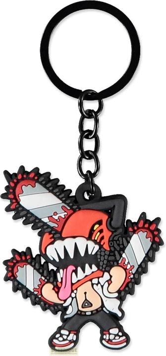 Actual product image Difuzed Chainsaw Man - Rubber Keychain