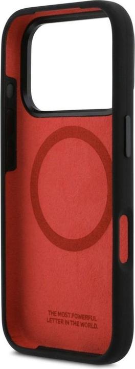 Produktbild BMW M Silicon Tricolor Line MagSafe Case for iPhone 17 Pro Black (Apple iPhone 17 Pro)