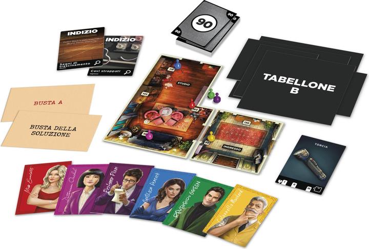 Image du produit Hasbro Gaming Cluedo Verrat in der Villa, un jeu d'énigme et de mystère, jeu de société familial coopératif à (Italien)