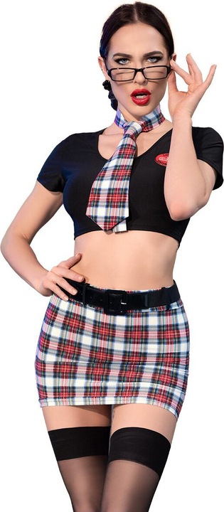 Produktbild Chilirose Sekretärinnen-Kostüm 7-teilig "Sekretärin" (L, XL)