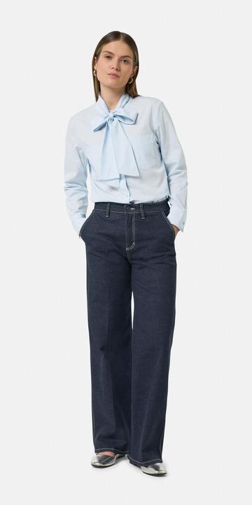 Immagine prodotto Comma Bluse Baumwollbluse mit abnehmbarer Schluppe (32)