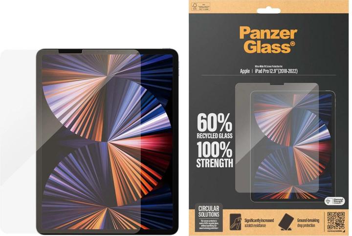 Actual product image PanzerGlass Tablet Glass (1 Piece, iPad Pro 12.9)