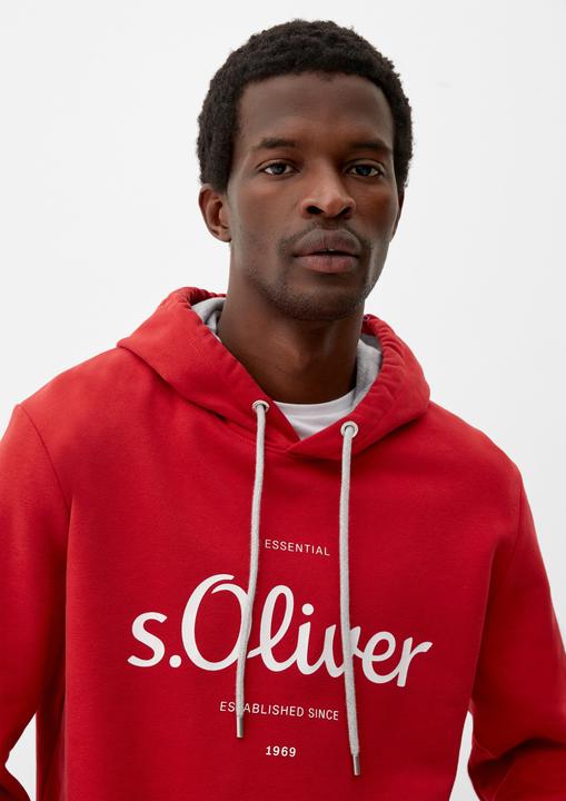 Produktbild s.Oliver Sweatshirt Hoodie mit Frontprint (L)
