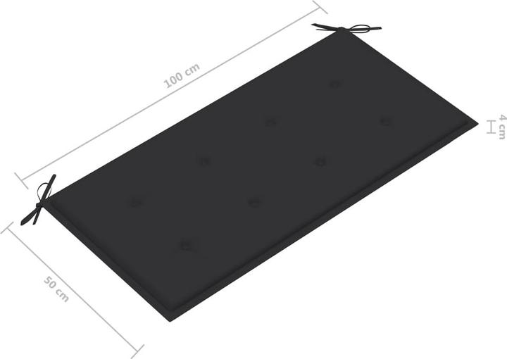 Actual product image vidaXL Garden bench