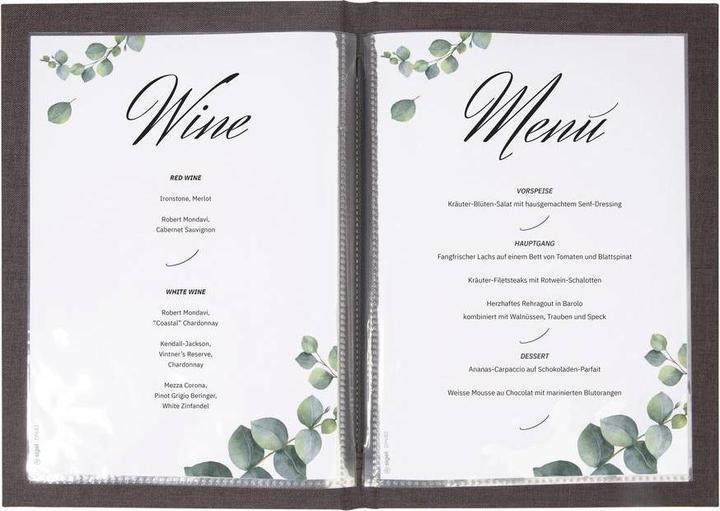 Actual product image Sigel Speisekarten-Mappe MENU