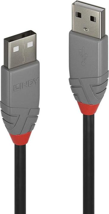 Image du produit Lindy USB/A-USB/A M-M (1 m, USB 2.0)