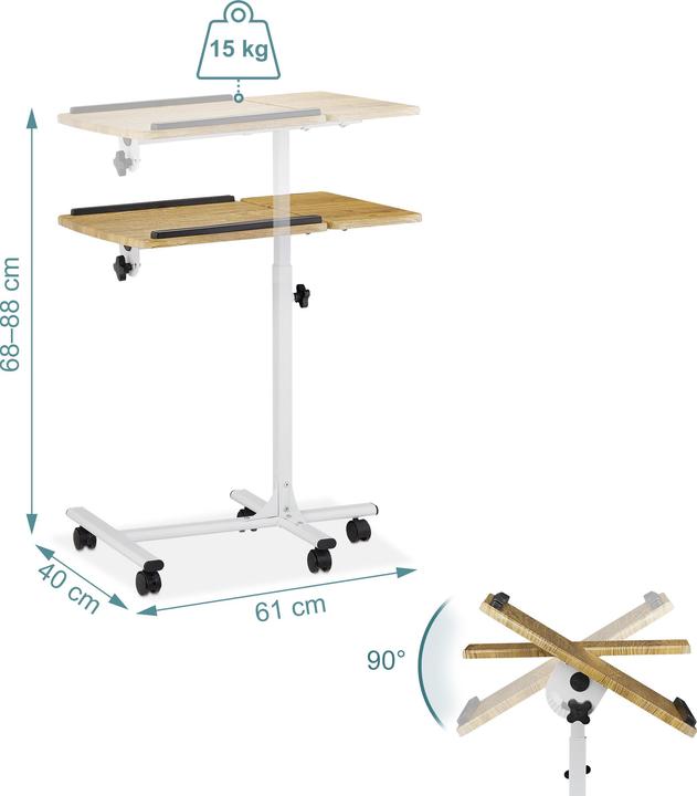 Productafbeelding Relaxdays Laptop tafel