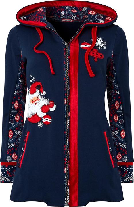 Produktbild Joe Browns Santa Appliqué Full Zip Hoodie (36)