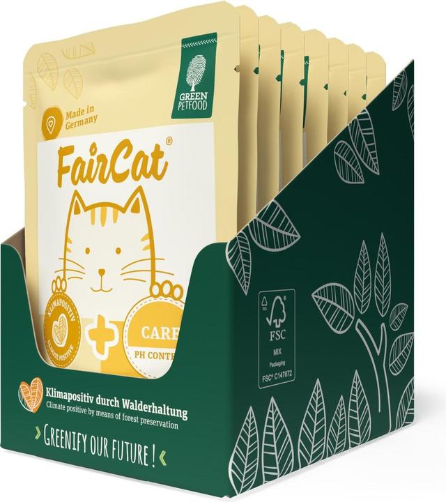 Immagine prodotto Green Petfood Cibo umido FairCat (Adulto, 8 pz., 784 g)