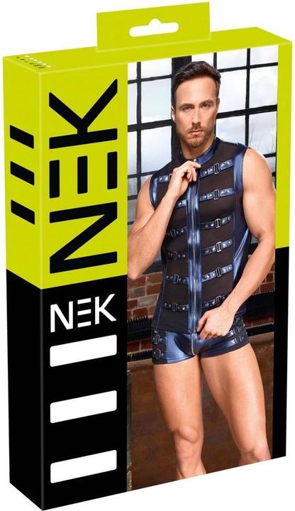 Black, Blue, Metallic blue