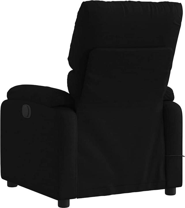Immagine prodotto vidaXL Sedia da massaggio in tessuto nero,Colore: Nero,Materiale: Tessuto