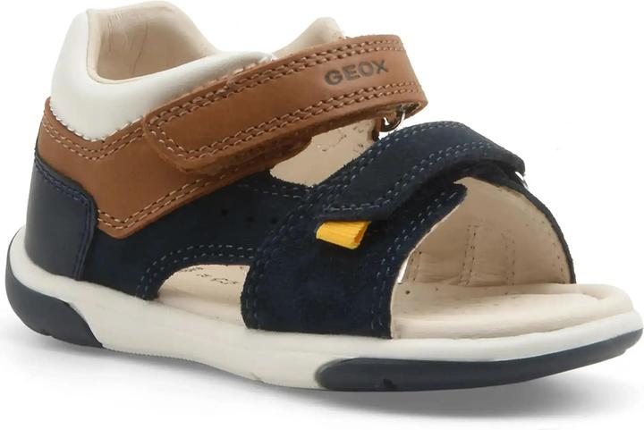 Blau/braun, Navy/Caramel