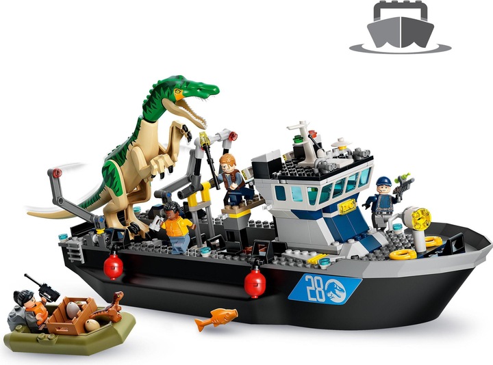 Produktbild LEGO Flucht des Baryonyx (76942, LEGO Jurassic World)