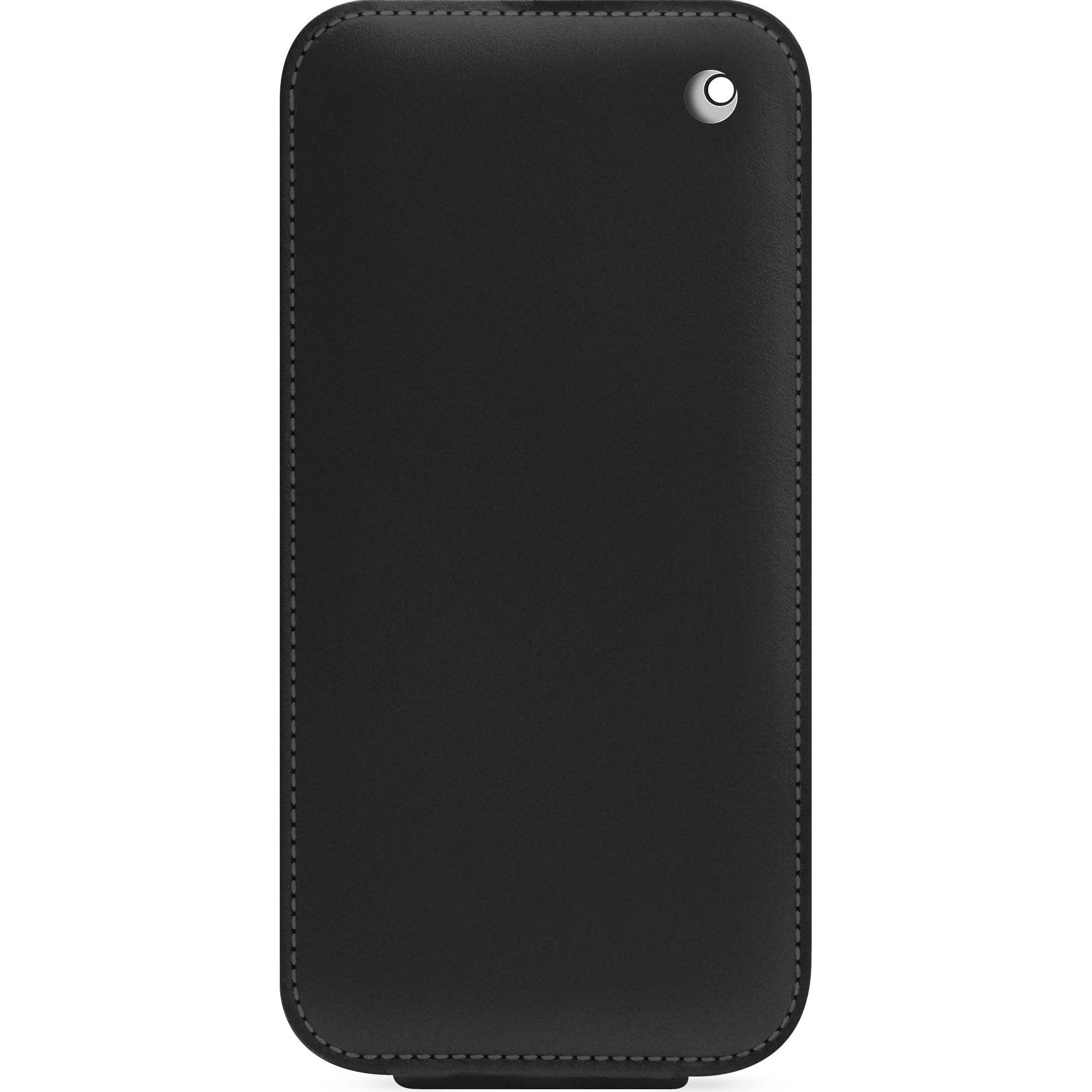 Noreve Lederschutzhülle vertikal (Apple iPhone 15 Pro Max), Smartphone Hülle, Violett