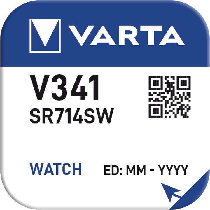 Produktbild Varta V 341 - Batterie SR714SW - Silberoxid (1 Stk., SR714SW, 15 mAh)