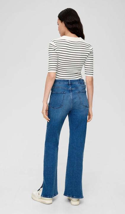 Actual product image S.Oliver Strickpullover Gestreifter Strickpullover aus Viskosemix (42)