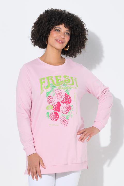 Produktbild Angel of Style Sweatshirt, bequeme Passform, Himbeeren-Motiv (52)