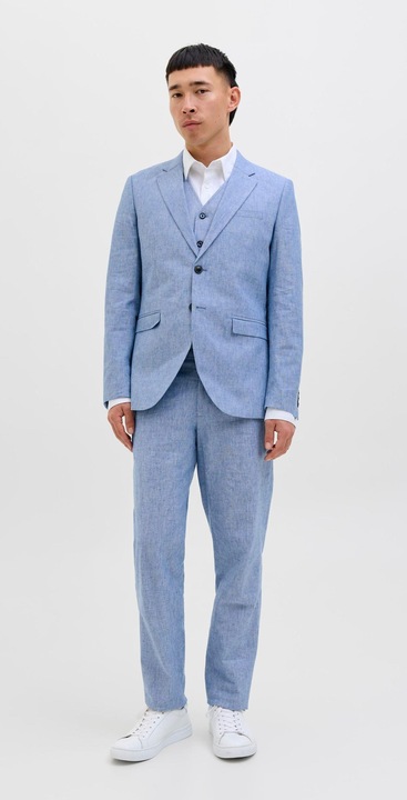 Actual product image Jack & Jones JPRRIVIERA Slim Fit Anzug Einreihiger Blazer und Hose (54)