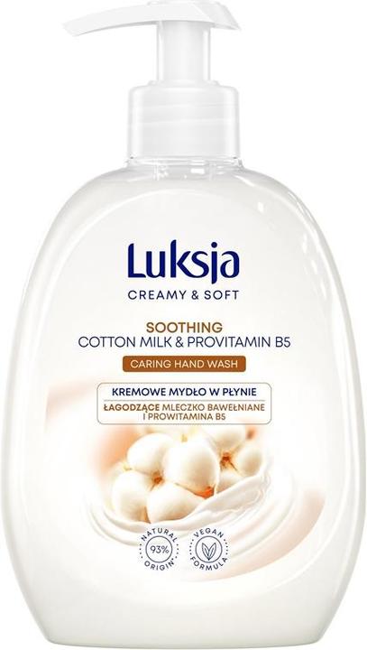 Luksja Hand Wash Coton And Provit 500ml (Flüssigseife, 500 ml)