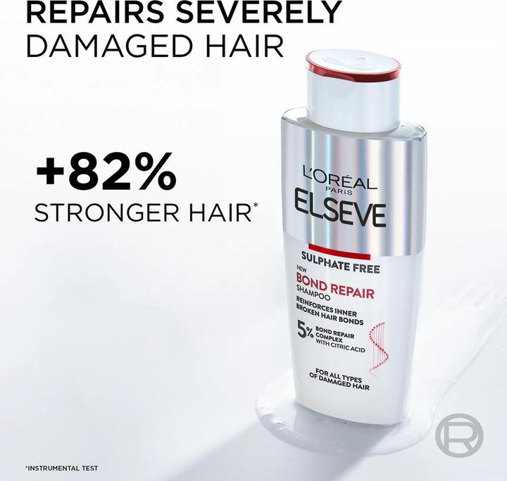 Productafbeelding L'Oréal Paris Elseve Bond Repair Shampoo (Vloeibare shampoo, 200 ml)