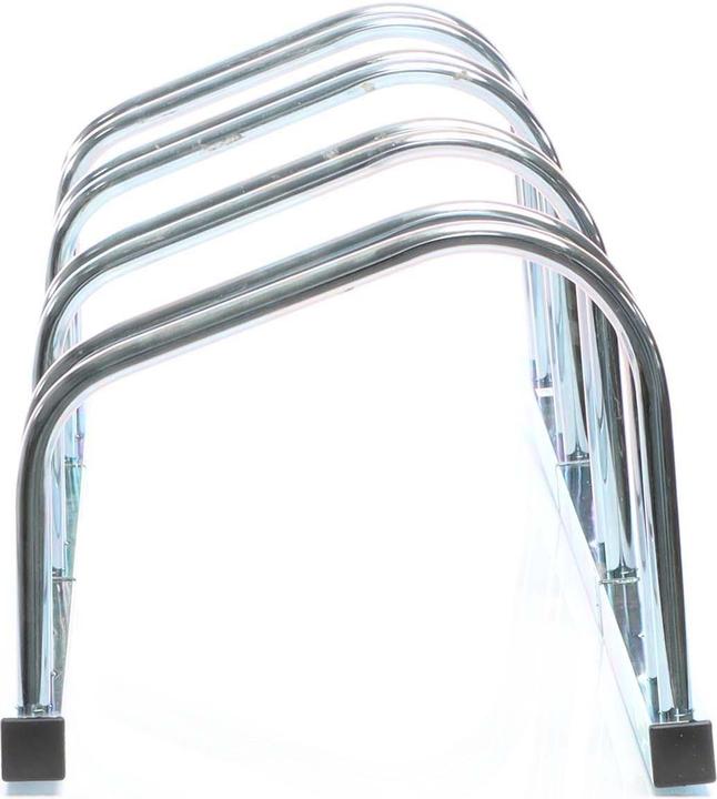 Actual product image Toboli Bicycle Stand for 4 Bikes Multiple Rack Made of Galvanised Steel for Indoor and Outdoor