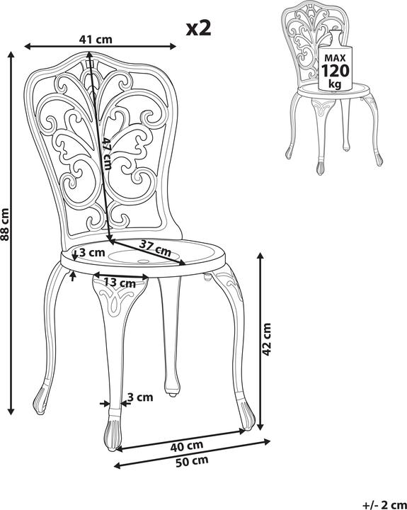 Actual product image Beliani Triora