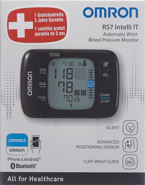 Produktbild Omron RS7 Intelli IT (Blutdruckmessgerät Handgelenk)