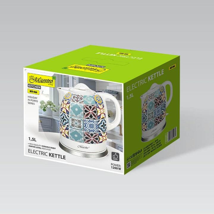 Actual product image Maestro Ceramiczny czajnik elektryczny MR-066-PORTO (1.50 l)