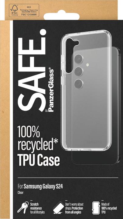 Produktbild Safe Clear TPU Case (Samsung Galaxy S24)