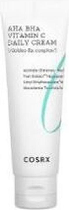 Cosrx AHA BHA VITAMIN C Daily Cream 1.69 fl. oz 50 ml Face Cream Brightening Anti-Aging Plumping Nat (50 ml, Tagescreme, SPF 50+)