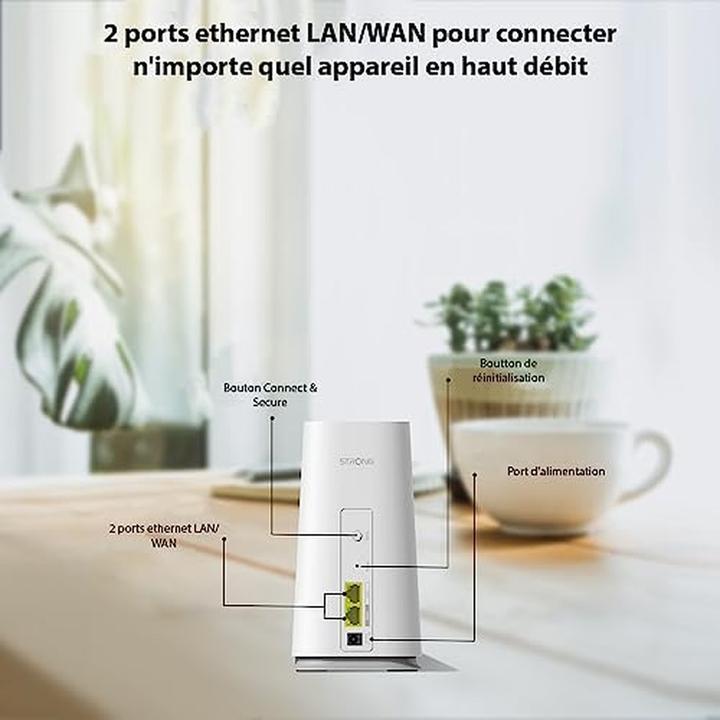 Immagine prodotto Strong Sistema WLAN MESH ATRIA 2100 (set di 2) (1733000 Mbit/s, 300 Mbit/s)