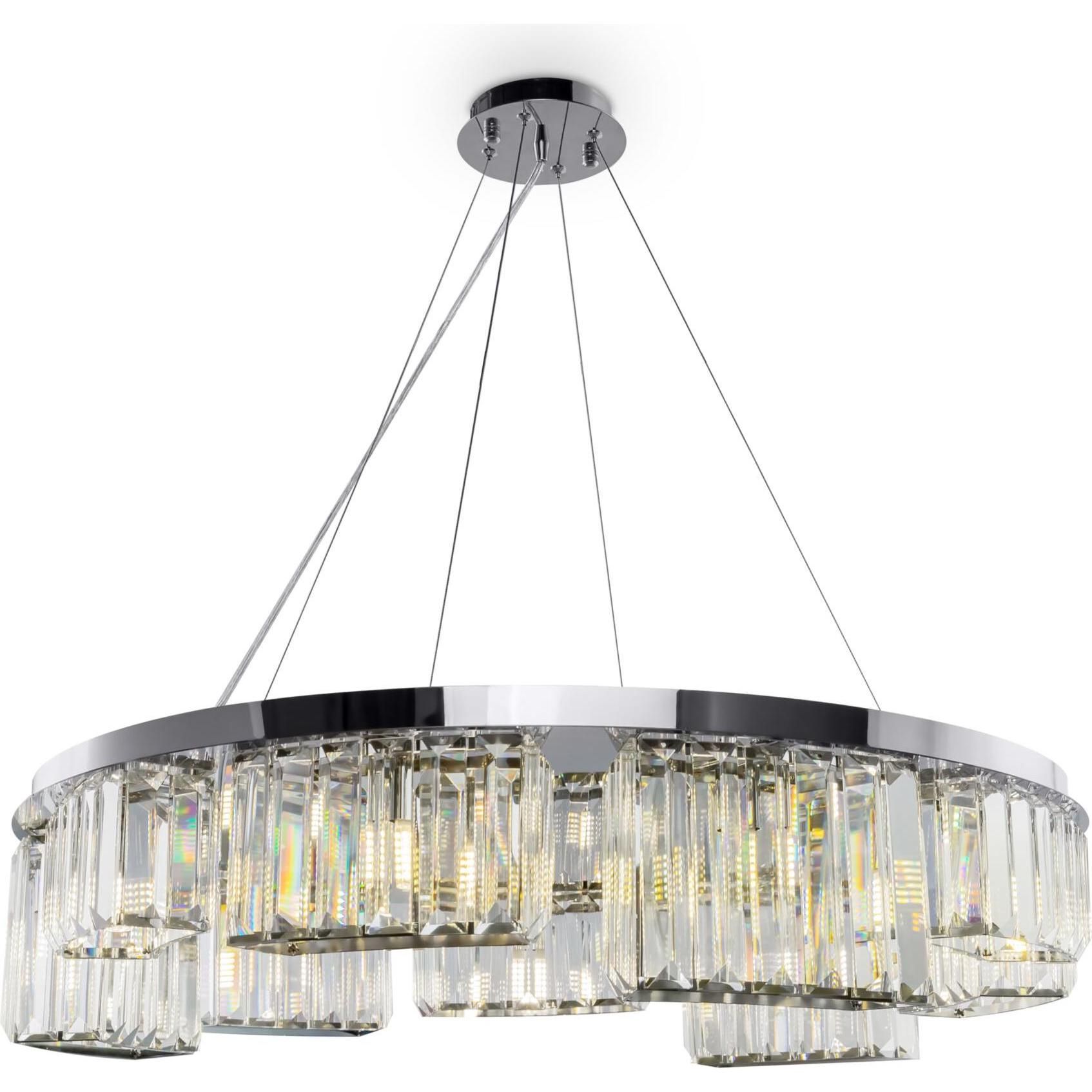 Maytoni, Pendelleuchte, Colline Pendelleuchte, Hängeleuchte 9x G9 Chrom (G9)