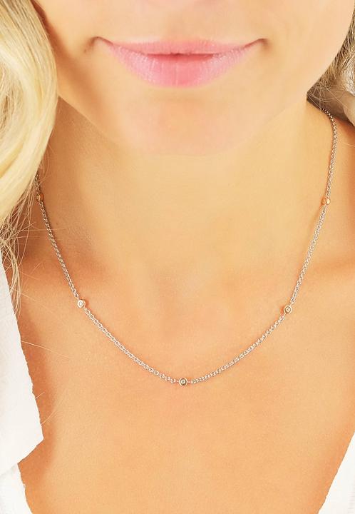 Produktbild Muau Rundanker (750, Rotgold, 18K Weissgold, 45 cm)