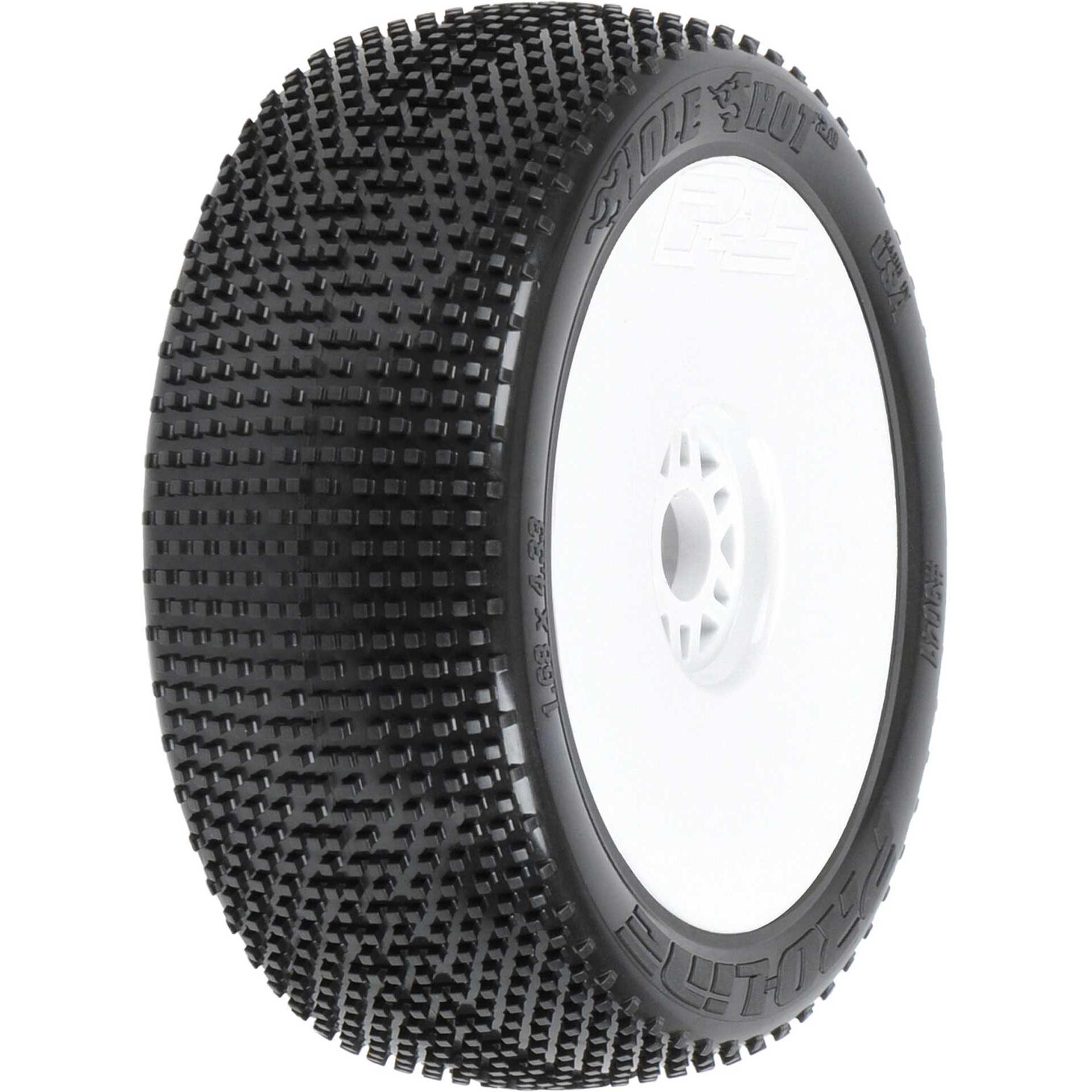 Proline Ruote complete Hole Shot 2.0 S3 Buggy 1:8, 2 pezzi