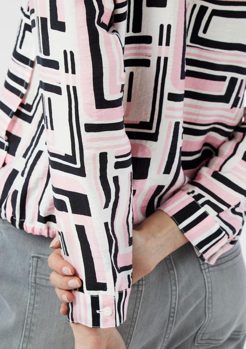 Immagine prodotto Comma Bluse Strukturierte Bluse mit aufgesetzten Taschen (40)