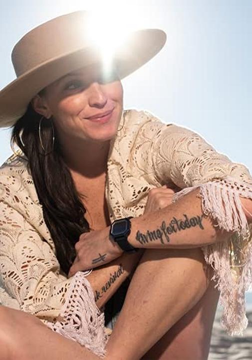 Actual product image Nixon Ladies Digital Module Watch with Silicone Bracelet A121185900 bluegold band ring (Digital watch, 36 mm)