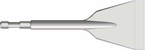 Produktbild Vogt Delta-P-Messer mit unter dem Reiter schliff 100mm, 18mm Schaft