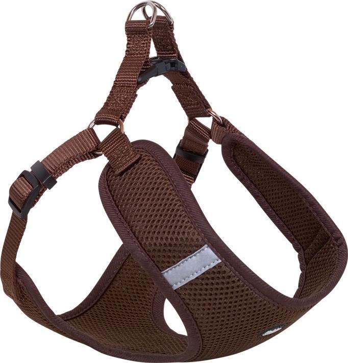 Nobby MESH REFLECT SZELKI L BRĄZOWE 58-69cm