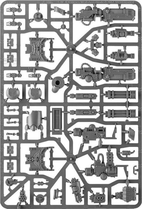 Actual product image Games Workshop Primaris Redemptor Dreadnought (Plastic)