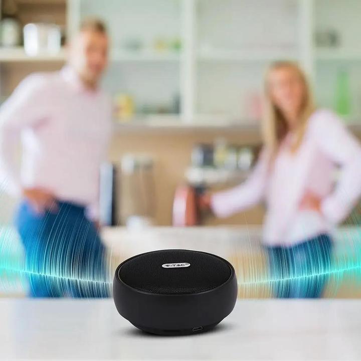 Produktbild V-TAC VT6211 Tragbar Bluetooth Lautsprecher Micro USB High End Kabel 800mah Batterie Schwarz (4 h)