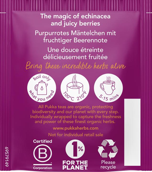 Produktbild Pukka Holunderbeere & Echinacea (40 g)