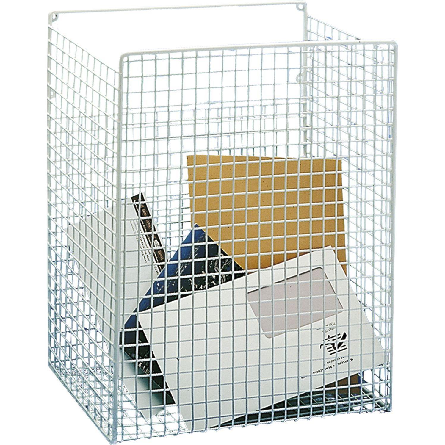 Renz, Briefkasten, Postkorb zur Montage innen, 300 x 350 x 150 mm, weiss kunststoffbeschichtet