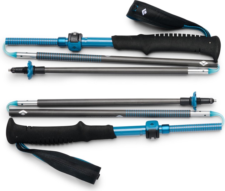 Image du produit Black Diamond Trekkingst?cke Distance Carbon FLZ (anthrazit/blau, 1 Paar, 110-125 cm) (110 - 125 cm)